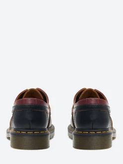 MM6 Maison Margiela x Dr. Martens - Men's 1461 Penton Mash Up in Black and Cherry