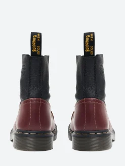 MM6 Maison Margiela x Dr. Martens - 1460 Twisted and Reimagined in Black and Cherry
