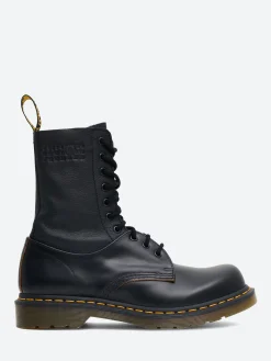 MM6 Maison Margiela x Dr. Martens - 10 Eye Twisted and Reimagined in Black