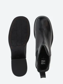 Moma - 72302 Chelsea Boots in Nero Cusna