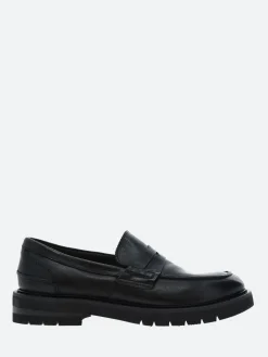 Moma - 60306 Loafers in Nero Cusna