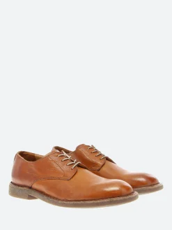 Moma - 10503A Derby Shoes in Cuoio