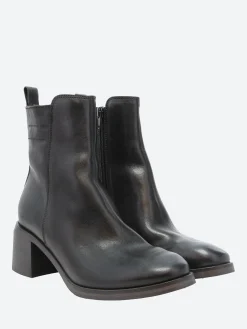 MOMA - 72401C Ankle Boot in Nero Cusna