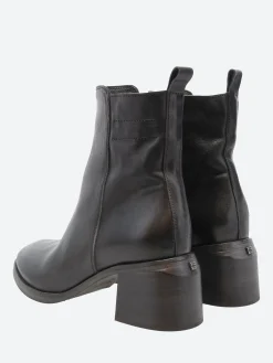 MOMA - 72401C Ankle Boot in Nero Cusna