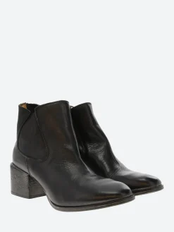 Moma - 1CS059 Ankle Boot in Nero Cusna