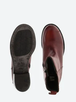 Moma - 1CW241 Ankle Boot in Rosso Cusna