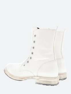 Moma - 1CW005 Ankle Boots in Bianco Cusna