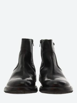 Moma - 2CW301 Ankle Boots in Nero Cusna (Black)