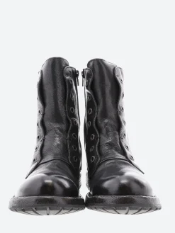 Moma - 1CW005 Ankle Boots in Nero Cusna