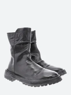 Moma - 1CW178 Ankle Boots in Nero Buffalo