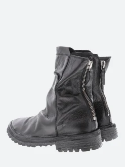 Moma - 1CW178 Ankle Boots in Nero Buffalo