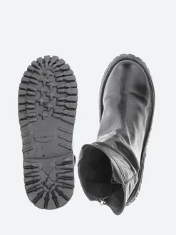 Moma - 1CW178 Ankle Boots in Nero Buffalo