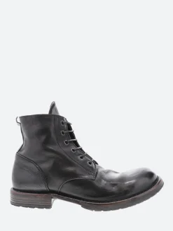 Moma - 2CW007 Ankle Boots in Nero Cusna