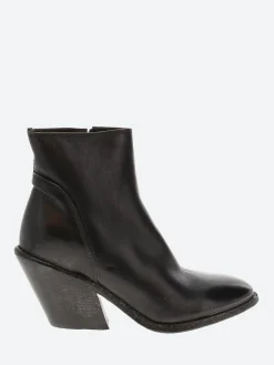 Moma - 1CW212 Ankle Boots in Nero Cusna