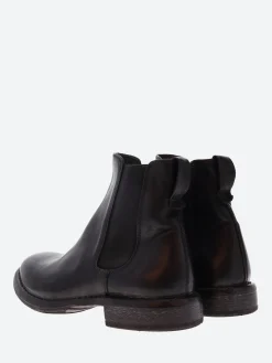 Moma - 1CW062 Chelsea Boot in Nero Cusna