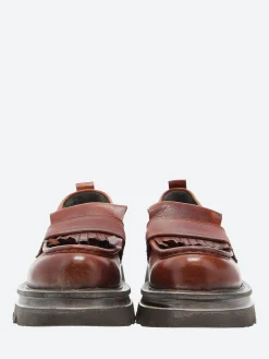 MOMA - 76401E Kiltie Loafer in Copper Cusna