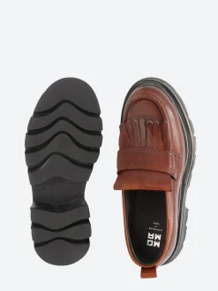 MOMA - 76401E Kiltie Loafer in Copper Cusna