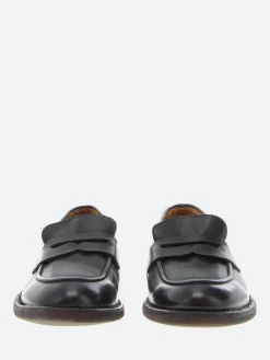 MOMA - 10509E Penny Loafers in Nero