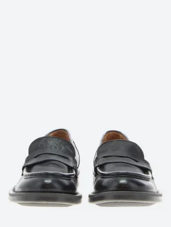 Moma - 44578G Office Penny Loafer in Nero