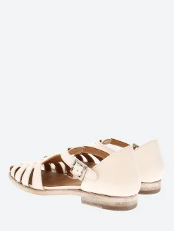 Moma - 1GS326 Fisherman Sandal in Bianco Cusna