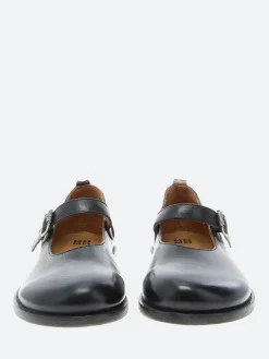 Moma - 36502L Mary Jane Flats in Nero