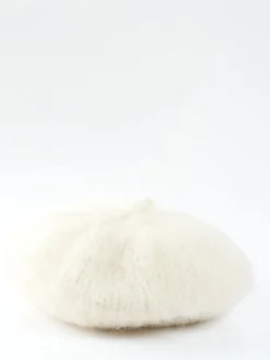 Myssy - Hanki Beret in Natural White