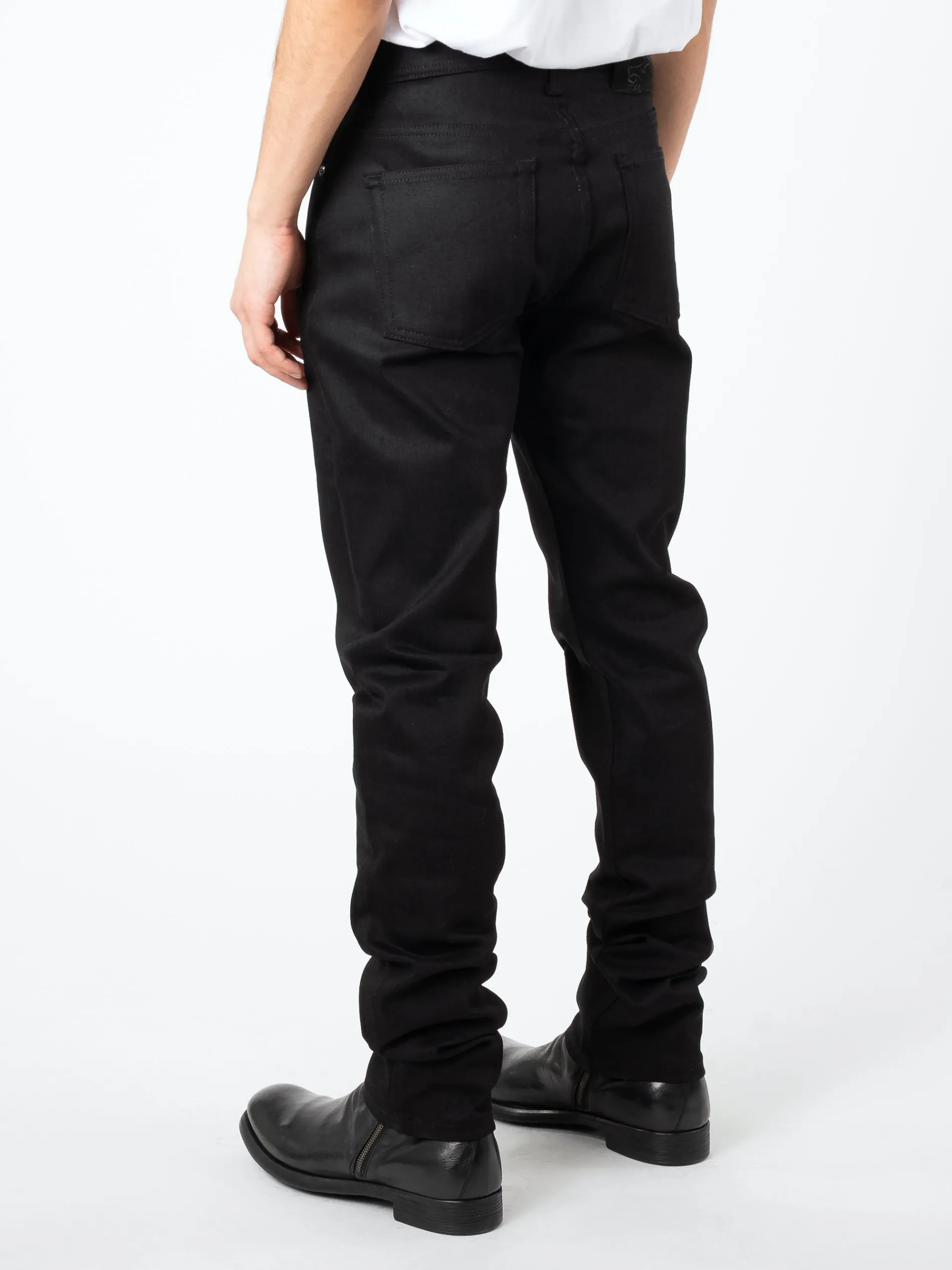 Naked & Famous - All Black Comfort Stretch Weird Guy
