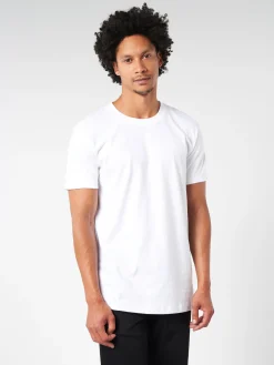 Naked & Famous - Circular Knit T-Shirt in White