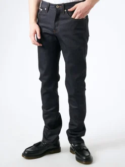 Naked & Famous - Nightshade Stretch Selvedge Weird Guy in Deep Indigo