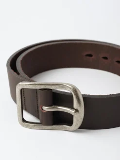 Naked & Famous - Thick Belt in Brown