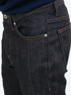 Naked & Famous - Weird Guy Cashmere Stretch Blend Denim in Indigo
