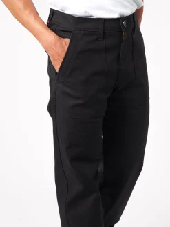 Naked and Famous - Work Pant in Black