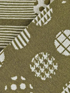 2nd Palette - Kaleidoscope Dot Sock in Khaki