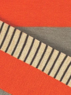 2nd PALETTE - Orange Border Sock