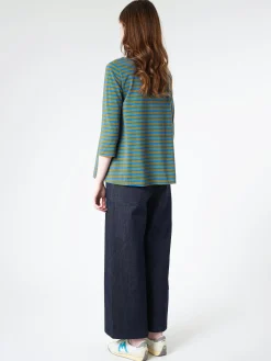 Neirami - 3/4 Sleeve T-Shirt in Frantoio