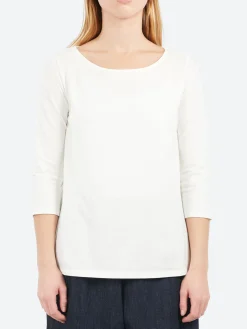 Neirami - 3/4 Sleeves T-Shirt in Rice