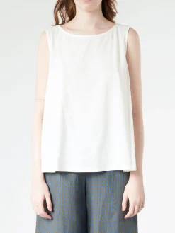Neirami - A-Line Tank Top in Rice