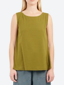 Neirami - A-Line Tank Top in Cactus Green