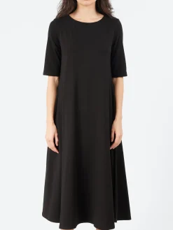 Neirami - B107 Flared Dress in Nero