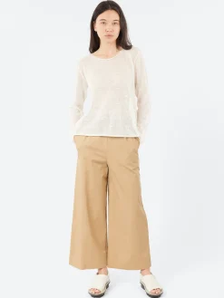 Neirami - Boatneck Sweater in Bianco