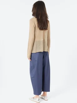Neirami - Boatneck Sweater in Beige
