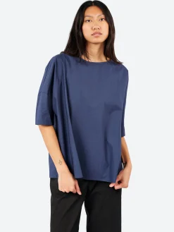 Neirami - Box Blouse in Blue