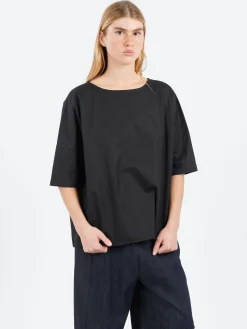 Neirami - Box Blouse in Nero