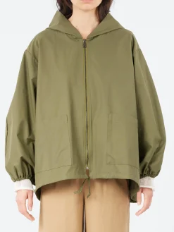 Neirami - C115 Hooded Jacket in Ficus