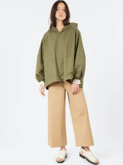 Neirami - C115 Hooded Jacket in Ficus