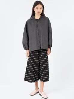 Neirami - C115 Hooded Jacket in Carbone