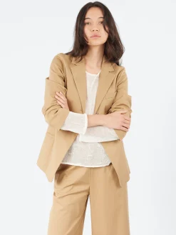 Neirami - Casual Jacket in Sabbia