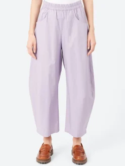Neirami - Elastic Pleat Trousers in Lavanda
