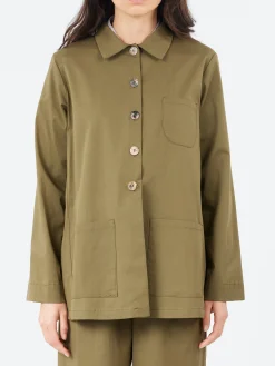 Neirami - Flap Jacket in Ficus