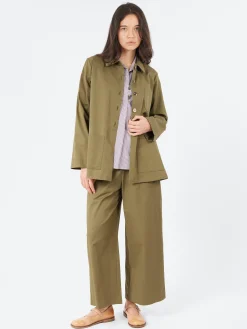 Neirami - Flap Jacket in Ficus